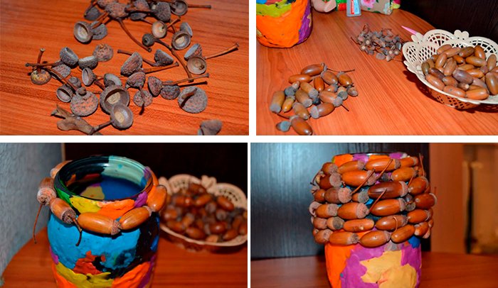 Осінні вироби для дитячого садка і школи своїми руками з природних матеріалів