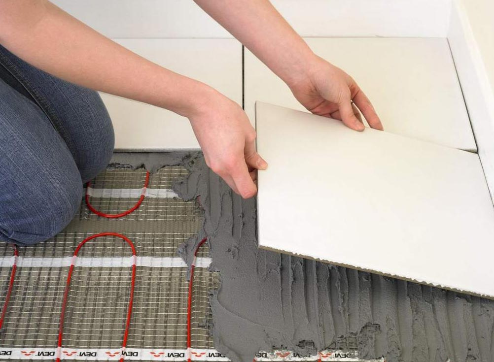 Тепла підлога під плитку: який краще вибрати? Як укладати тепла підлога під плитку своїми руками?