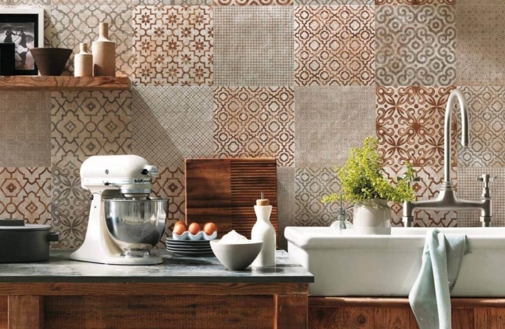 Плитка мозаїка для кухні: 90+ фото плитки мозаїки на кухні