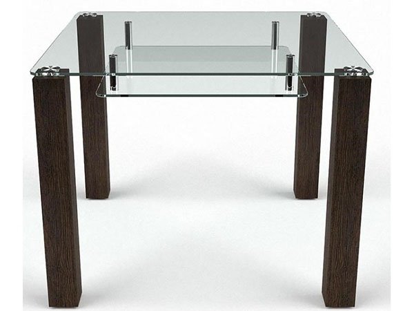 Скляні столи для кухні вибір форм і ніжок, моделі, відео