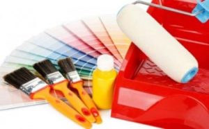 Як і чим пофарбувати стельову плитку фарбою: водоемульсійна, акрилова фарба для стельової плитки