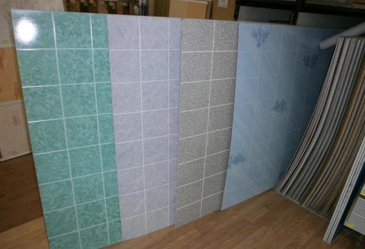 Пластикова плитка на стіну, укладання настінної плитки з пластику своїми руками