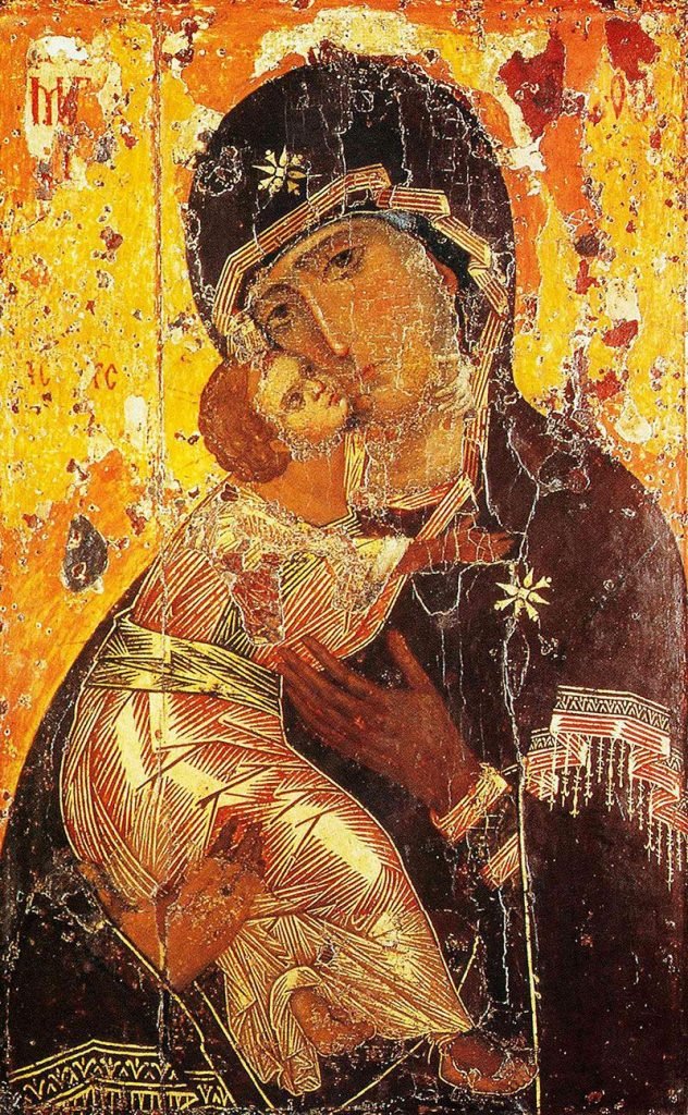Ікона Володимирської Божої Матері: фото, опис та значення