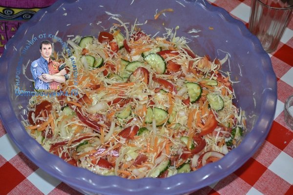 Кубанський салат на зиму: дуже смачний рецепт