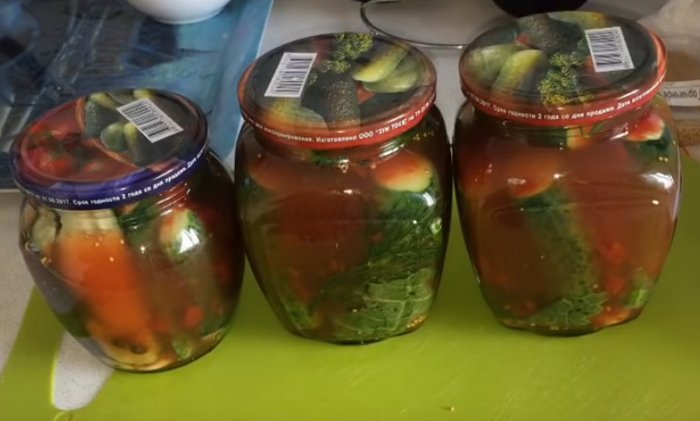 Огірки з кетчупом на зиму: неймовірний рецепт