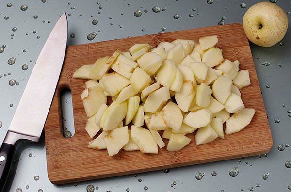 Гусак з яблуками в духовці у фользі, в рукаві, покроковий рецепт