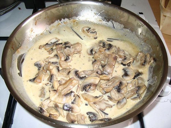 Рецепти соусу для голубців з томатною пастою, сметаною, грибами
