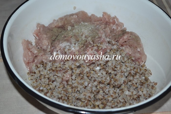 Гречаники — рецепт з фаршем в томатному соусі в духовці