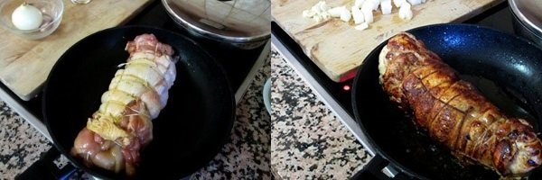 Курячий рулет в духовці, мультиварці покрокові рецепти з фото приготування з грибами, чорносливом, сиром, відео