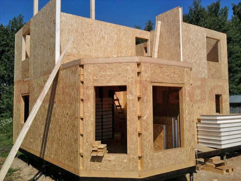 Канадські будинки будівництво каркасних будинків, плюси і мінуси