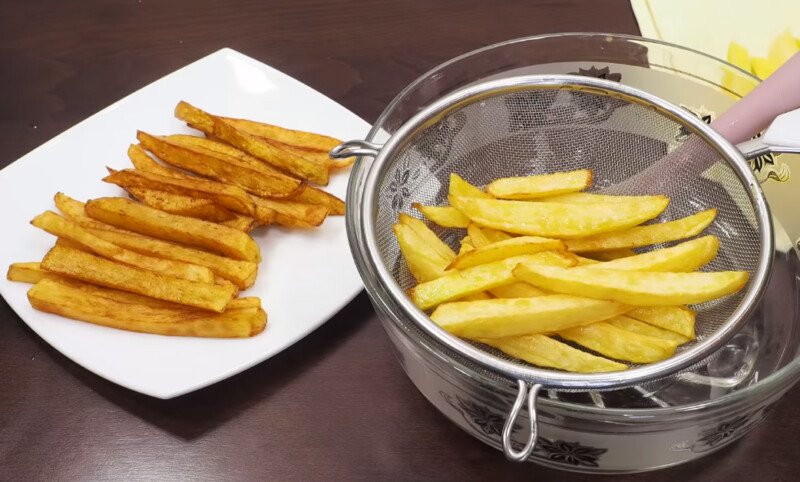 Картофель фри в домашних условиях на сковороде рецепт с фото