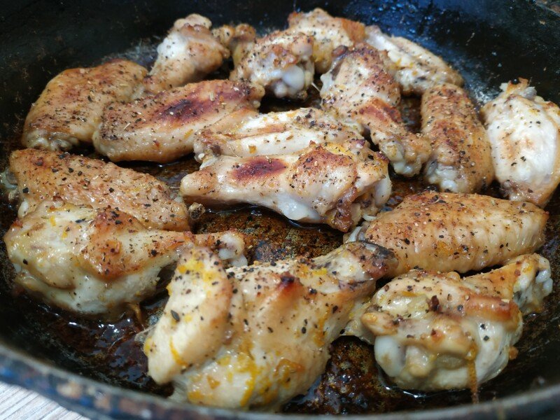 Крильця в медово соєвому соусі в духовці з хрусткою скоринкою – домашній фото рецепт: