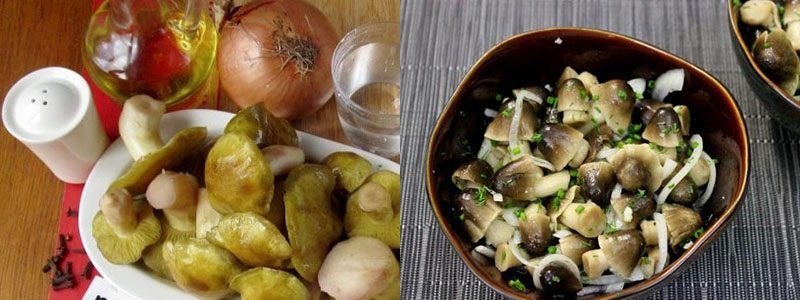Рецепти приготування зеленушок солоних, маринованих