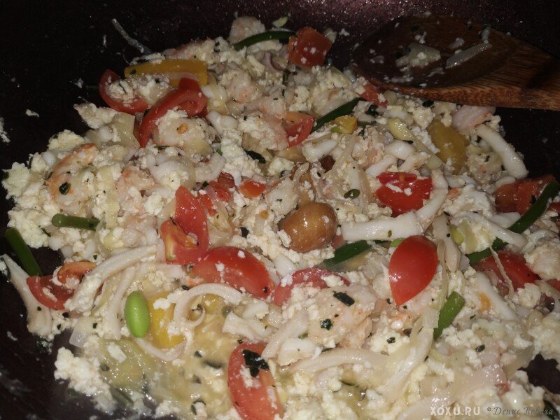 Рис з креветками і овочами по тайськи – дуже смачний рецепт!