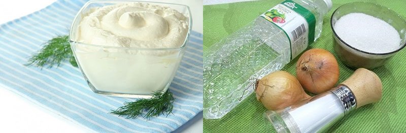 Рецепт цибульного салату класичний, єврейський, з сиром, з яблуком