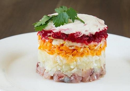 Класичні салати — 10 рецептів приготування салатів покроково з фото — Домашні Рецепти