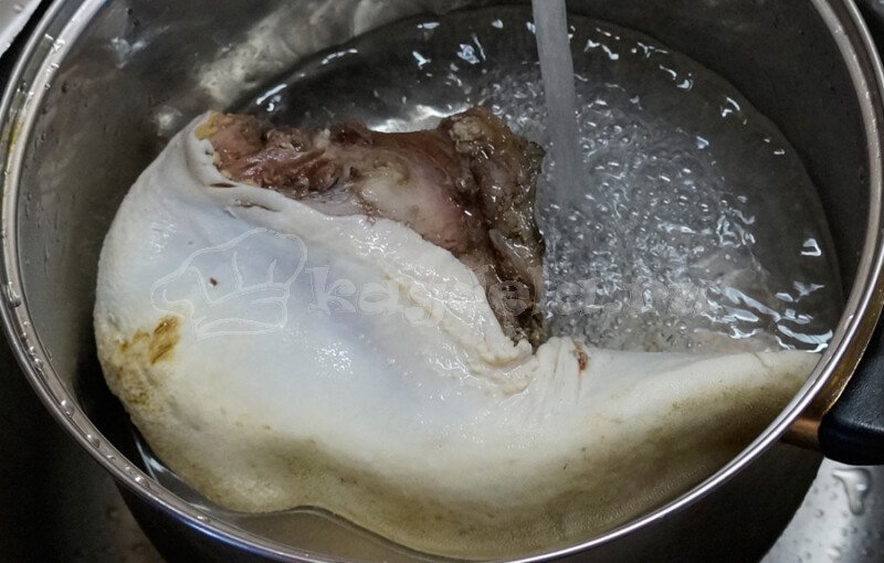 Заливне з яловичого язика з желатином — покроковий рецепт приготування