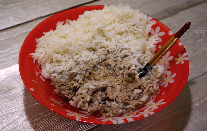 Млинці з мясом і рисом — покроковий рецепт приготування