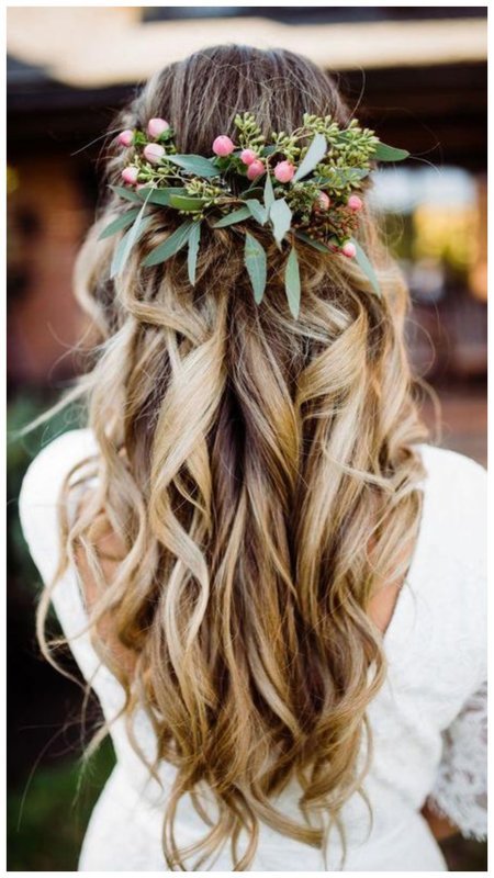 Весільні зачіски з розпущеним волоссям: 50+ красивих фото